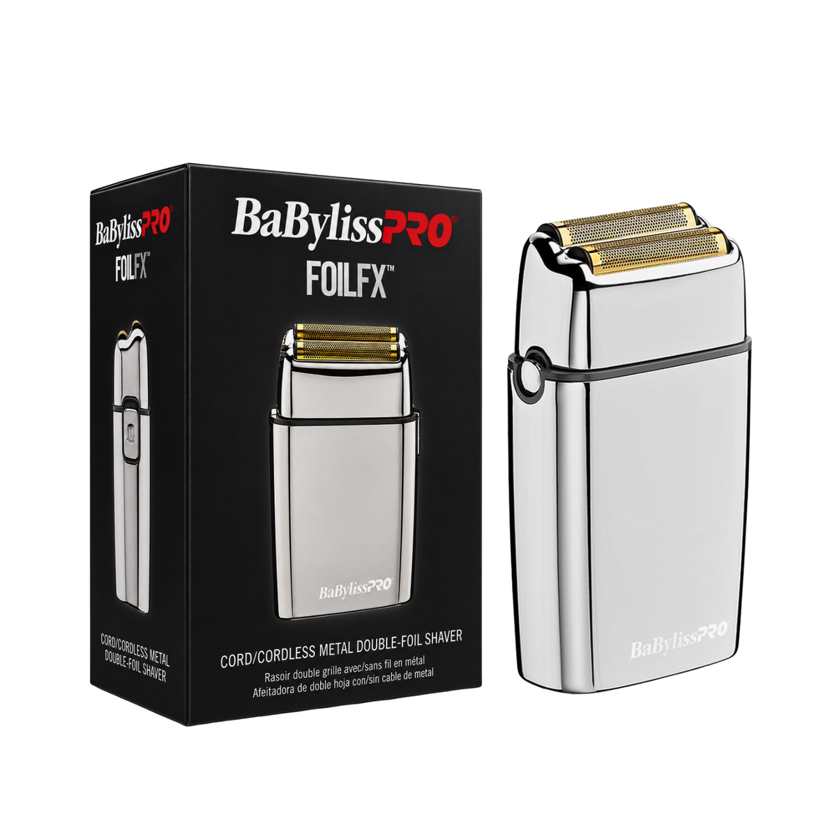 Afeitadora BaBylissPRO Profesional FoilFX Silver