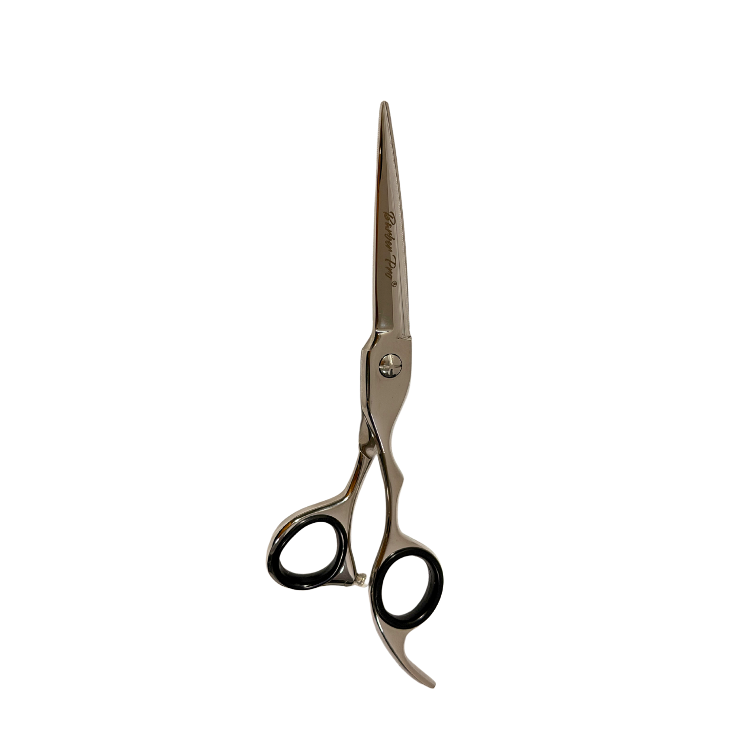 Tijera Profesional Peluquería BARBER PRO 6.5" Filo Navaja Silver - siemprecompra
