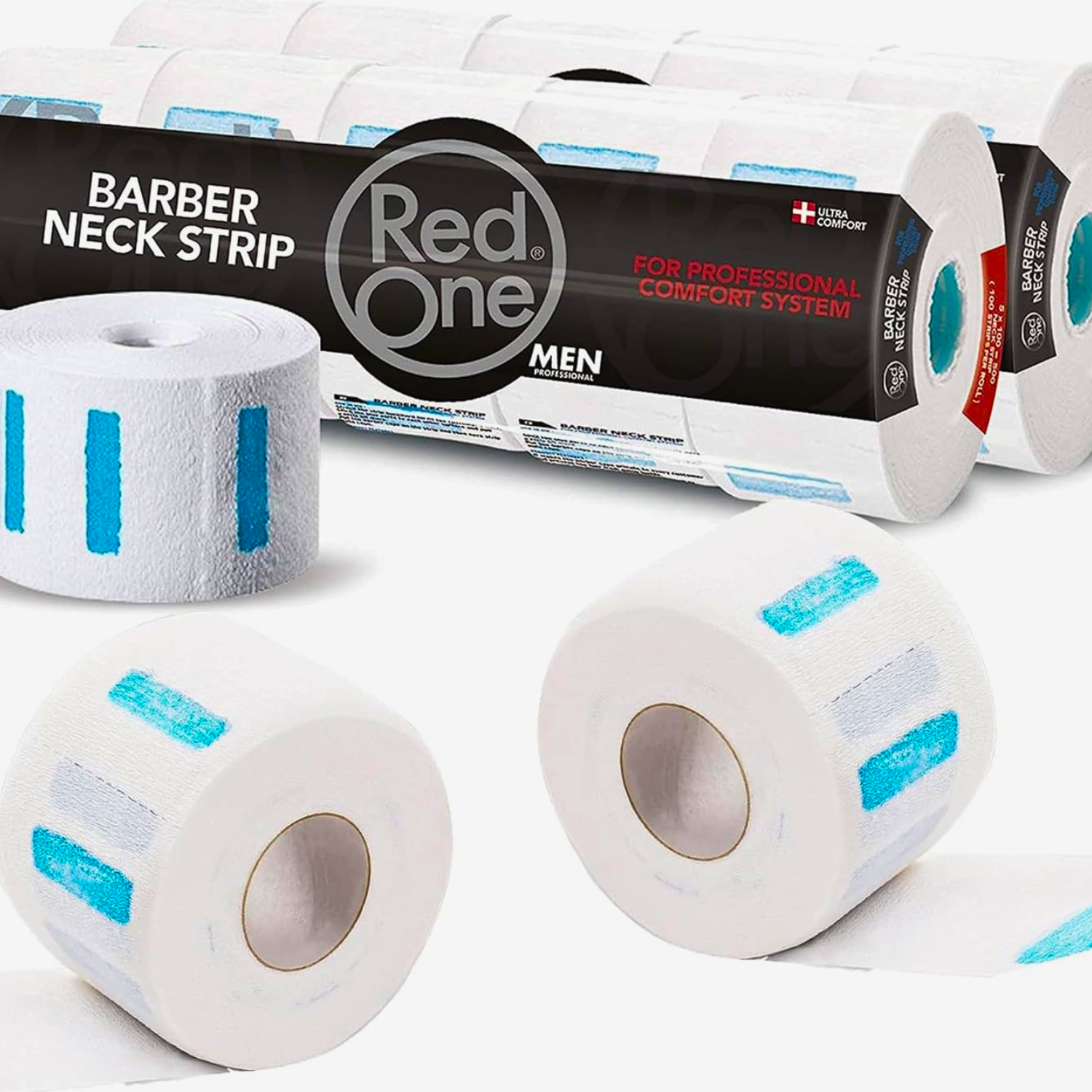 Papel Cuello Profesionales REDONE Para Barberos Pack X5 Blanco