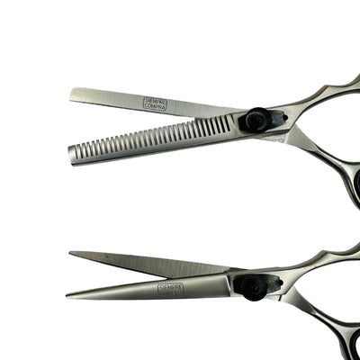 Tijera Peluqueria Siempre Compra Profesional Filo Navaja Y Esculpidora 6 Plateada