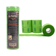 Pack 5 Rollos Papel Cuello Barbería Peluquería Verde
