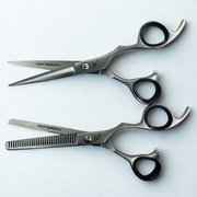 Tijera Peluqueria Wmark Profesional Corte Filo Navaja Y Esculpidora 6″ Platiado