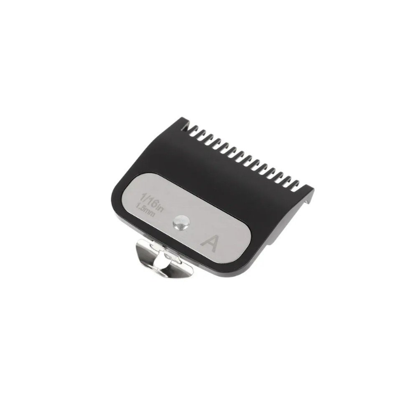 Set De Peines Guias Intermedios Para Maquina 0.5 Y 1.5 Color Negro - siemprecompra