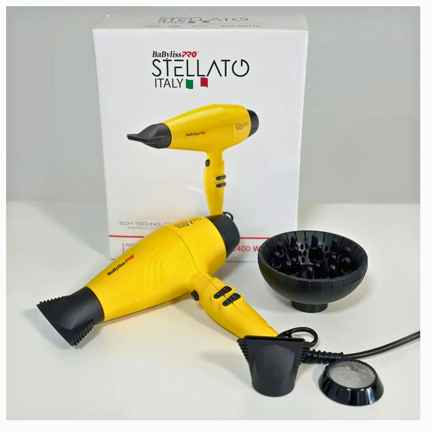 Secador de Pelo Babyliss Pro Stellato Rápido Evolution 2400W