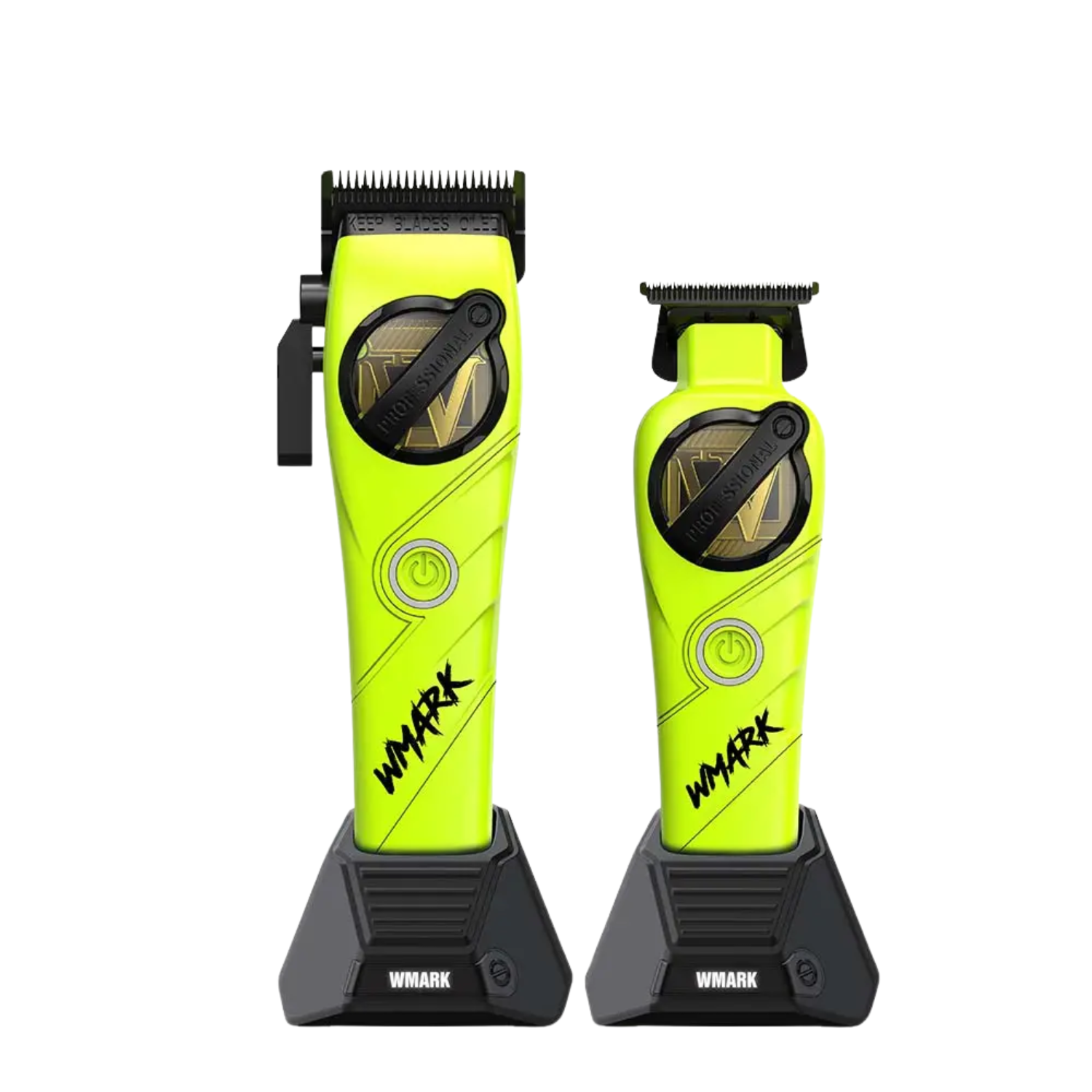 WMARK NG-8637KIT Kit 5 en 1 para Barbero Verde
