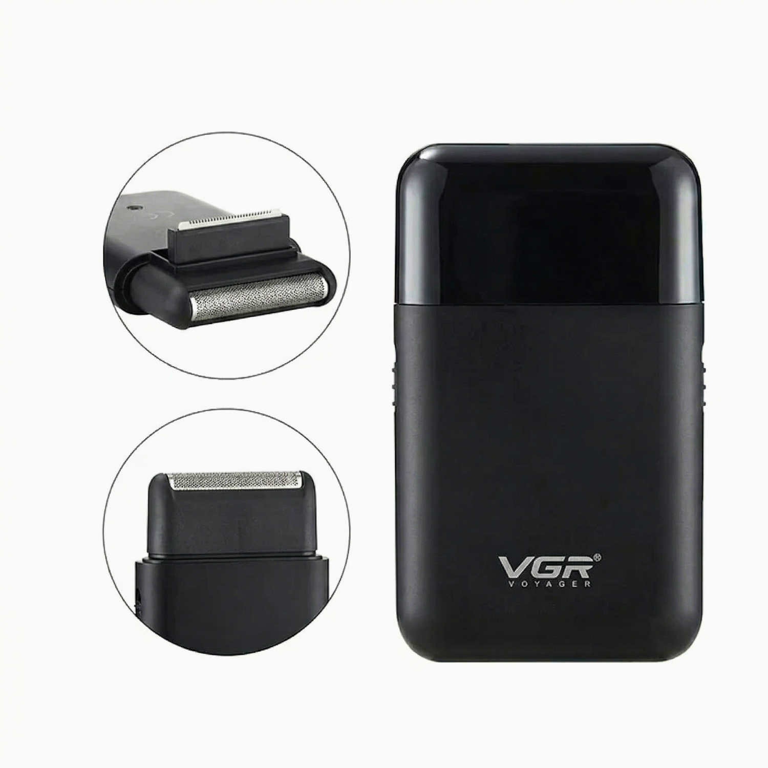 Afeitadora Mini Shaver y Trimmer VGR390 Viaje Recargable - siemprecompra