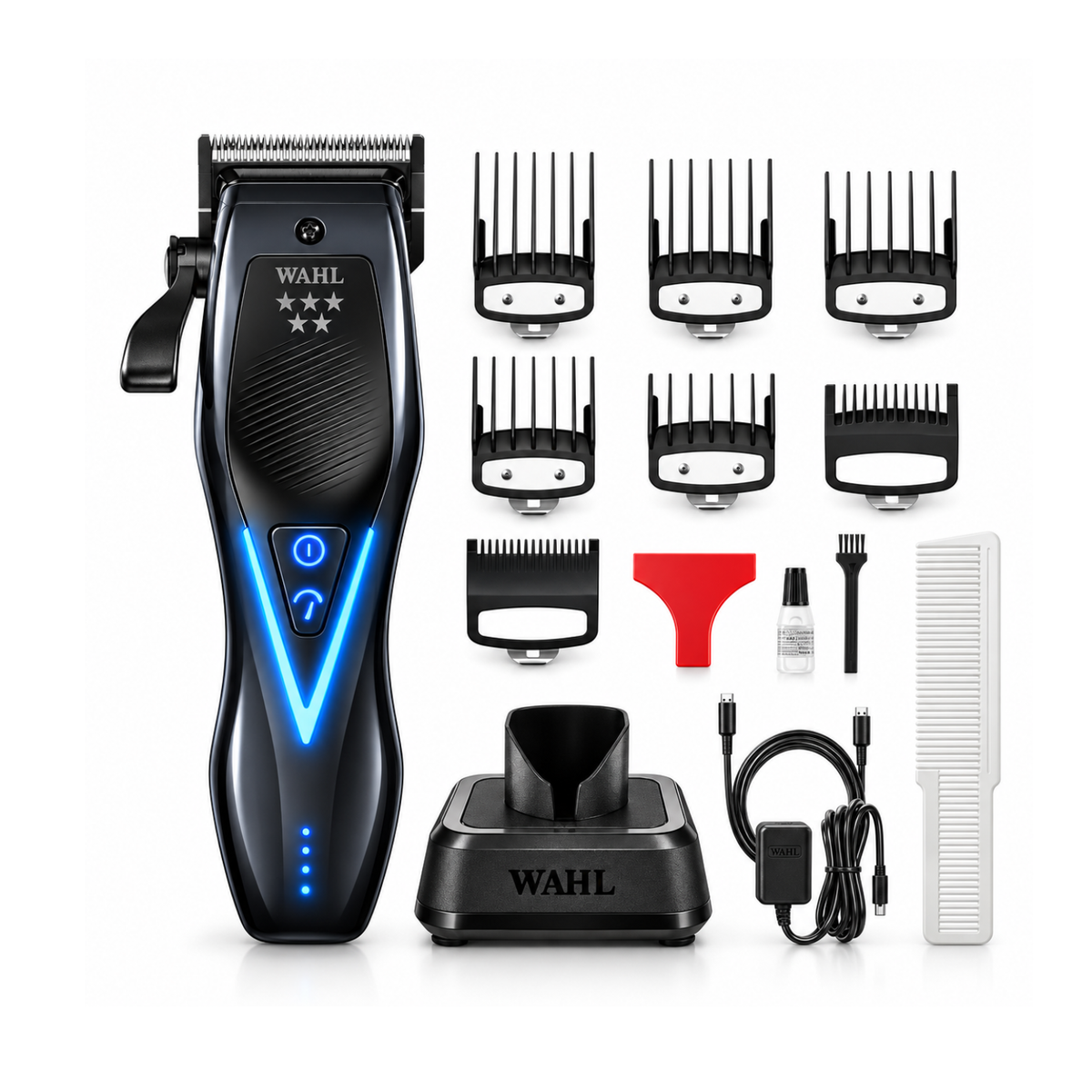 Kit Wahl Vapor Switch con base de carga y 7 peines guía - siemprecompra