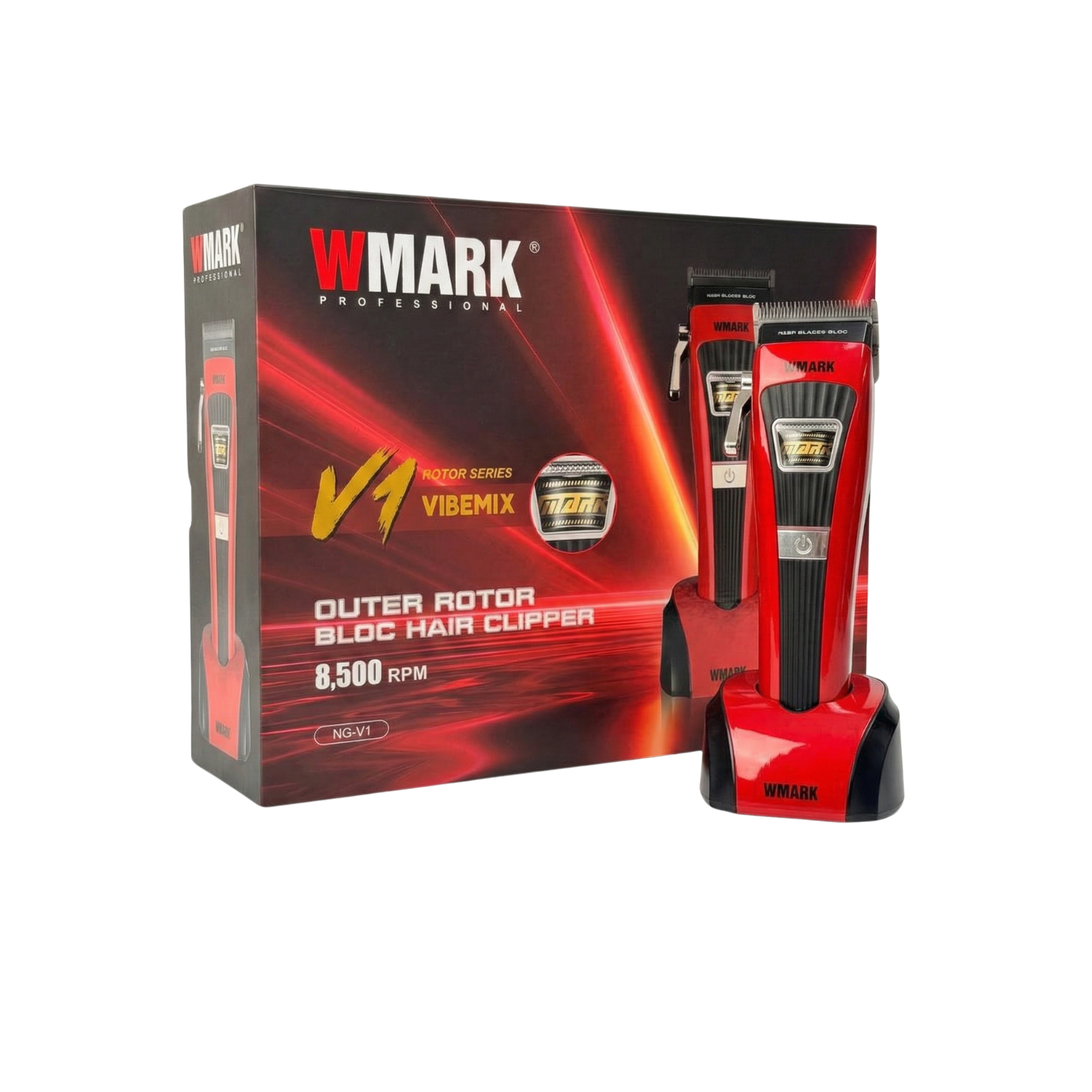 Máquina Cortapelos Wmark NG-V1 Raptor Motor BLDC Rotor 8500rpm