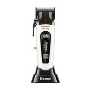 Kemei KM-90-4 Cortadora De Pelo Profesional 11500 RPM - Blanca