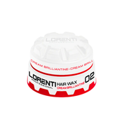 Cera Capilar Lorenti Profesional Cream Brilliantine 150 ml – Fijación Media con Brillo - siemprecompra