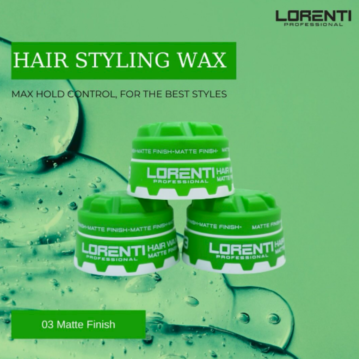 Cera Capilar Lorenti Profesional Matte finish Wax 150ml 03 - siemprecompra