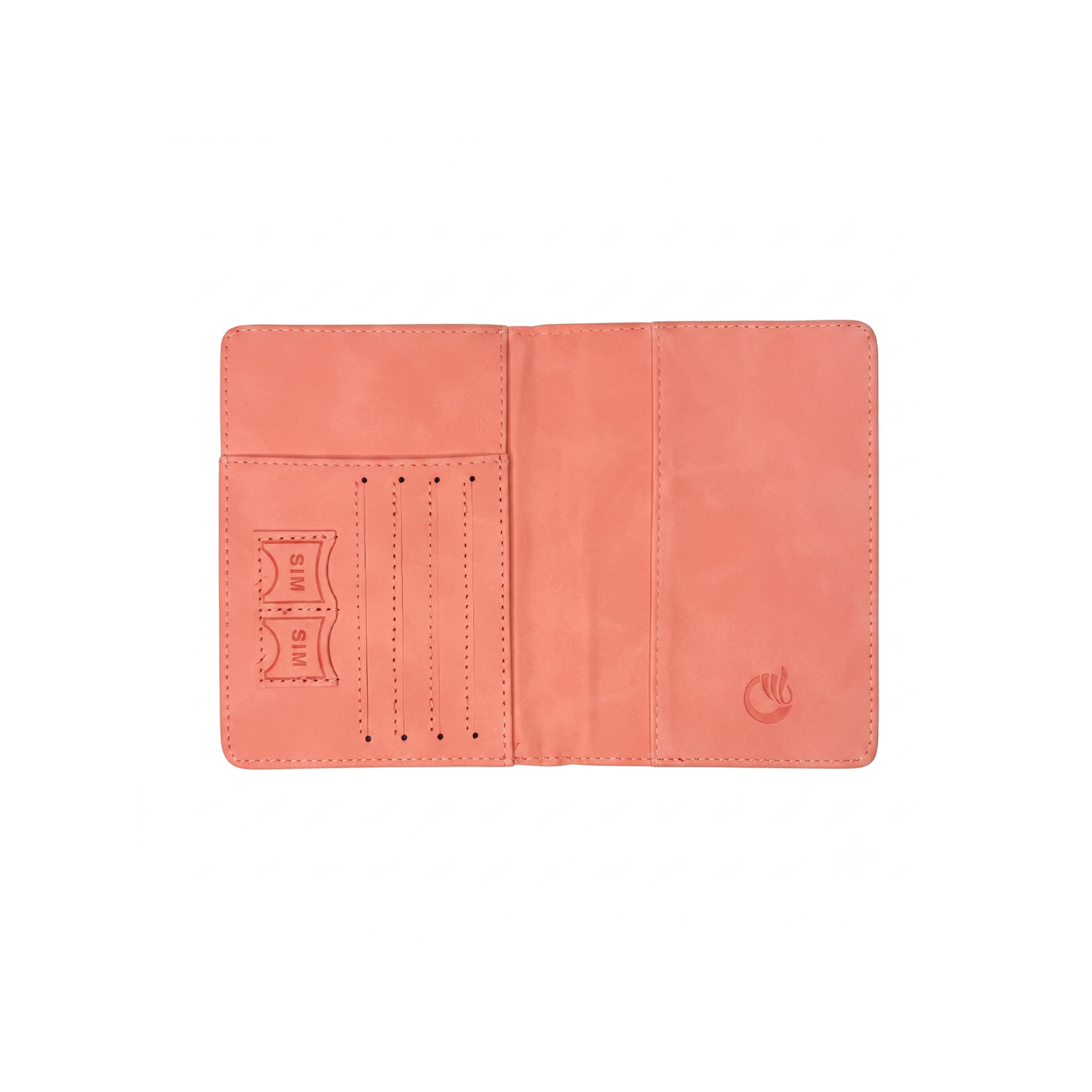Porta Pasaporte Documentos Funda Protectora Viaje Con Rfid Rosa - siemprecompra