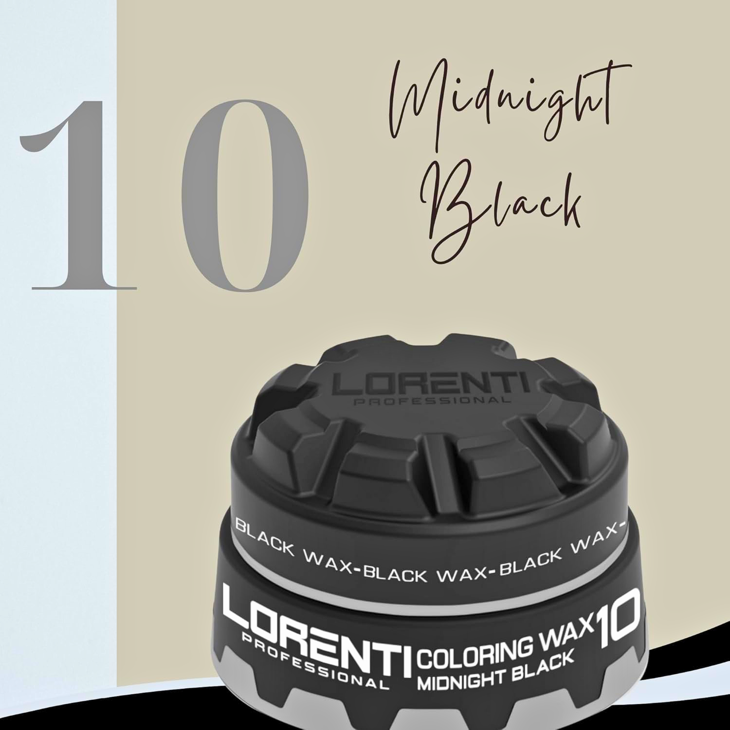 Cera Capilar Lorenti Profesional Midnight Black Wax 150ml - siemprecompra