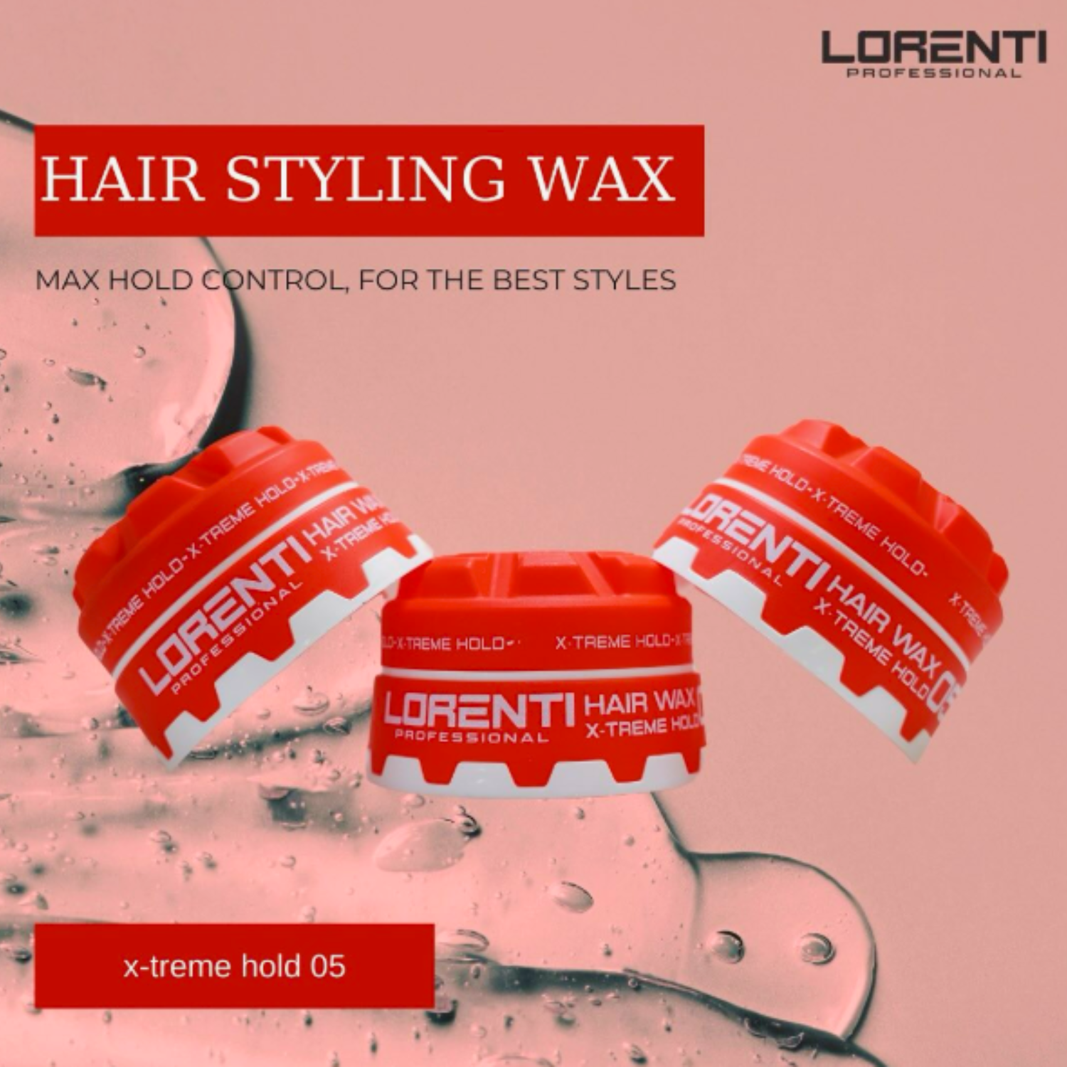 Cera Capilar Lorenti Profesional Shine & Strong Wax 150ml 01 - siemprecompra