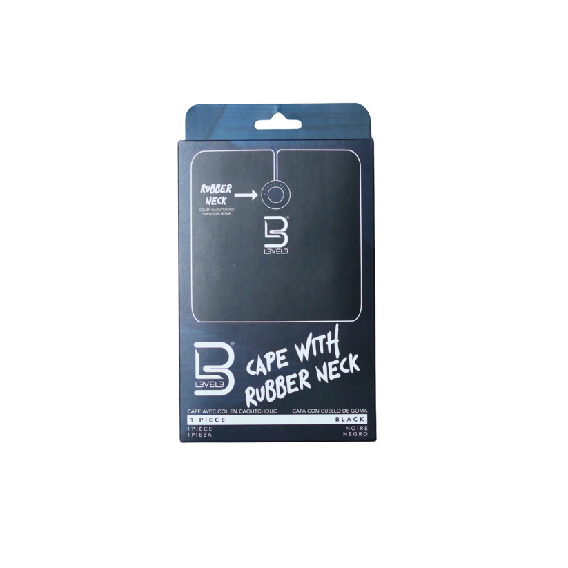 Capa de Corte Profesional Level 3 - Cuello de Goma - Negra - siemprecompra