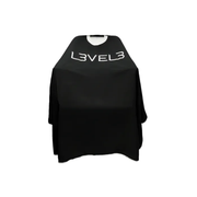 Capa de Corte Profesional Level 3 - Cuello de Goma - Negra/Blanca