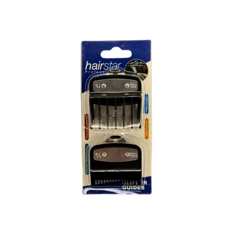 Set De Peines Guias Intermedios Para Maquina 0.5 Y 1.5 Color Negro - siemprecompra