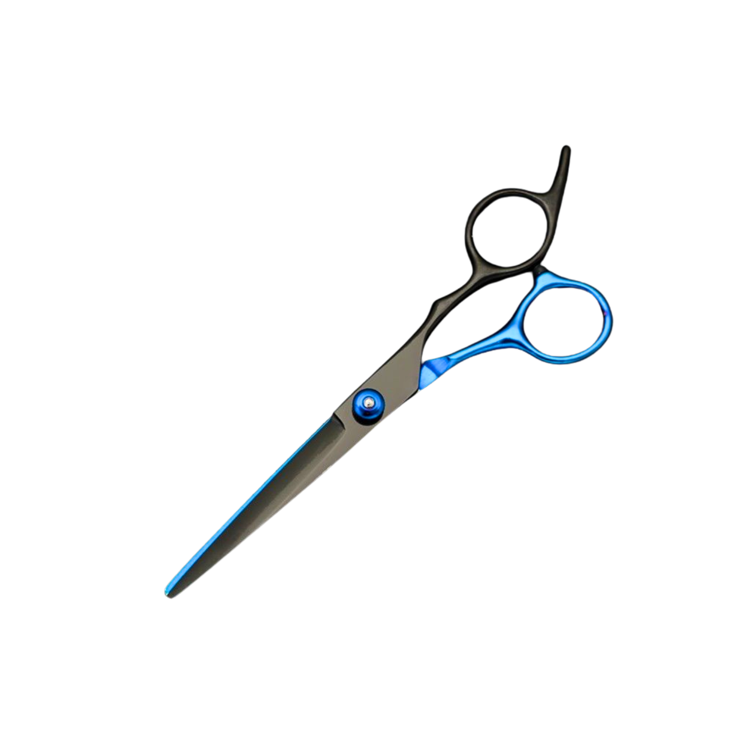 Set Tijeras Peluquería Para Corte De Cabello 6'' Azul/Negro - siemprecompra
