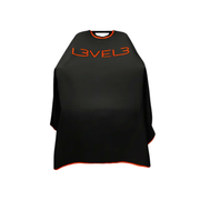 Capa de Corte Profesional Level 3 - Cuello de Goma - Negra/Roja - siemprecompra