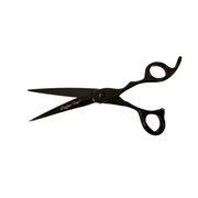 Tijera Profesional Peluquería BARBER PRO 6.5" Filo Navaja Negro - siemprecompra