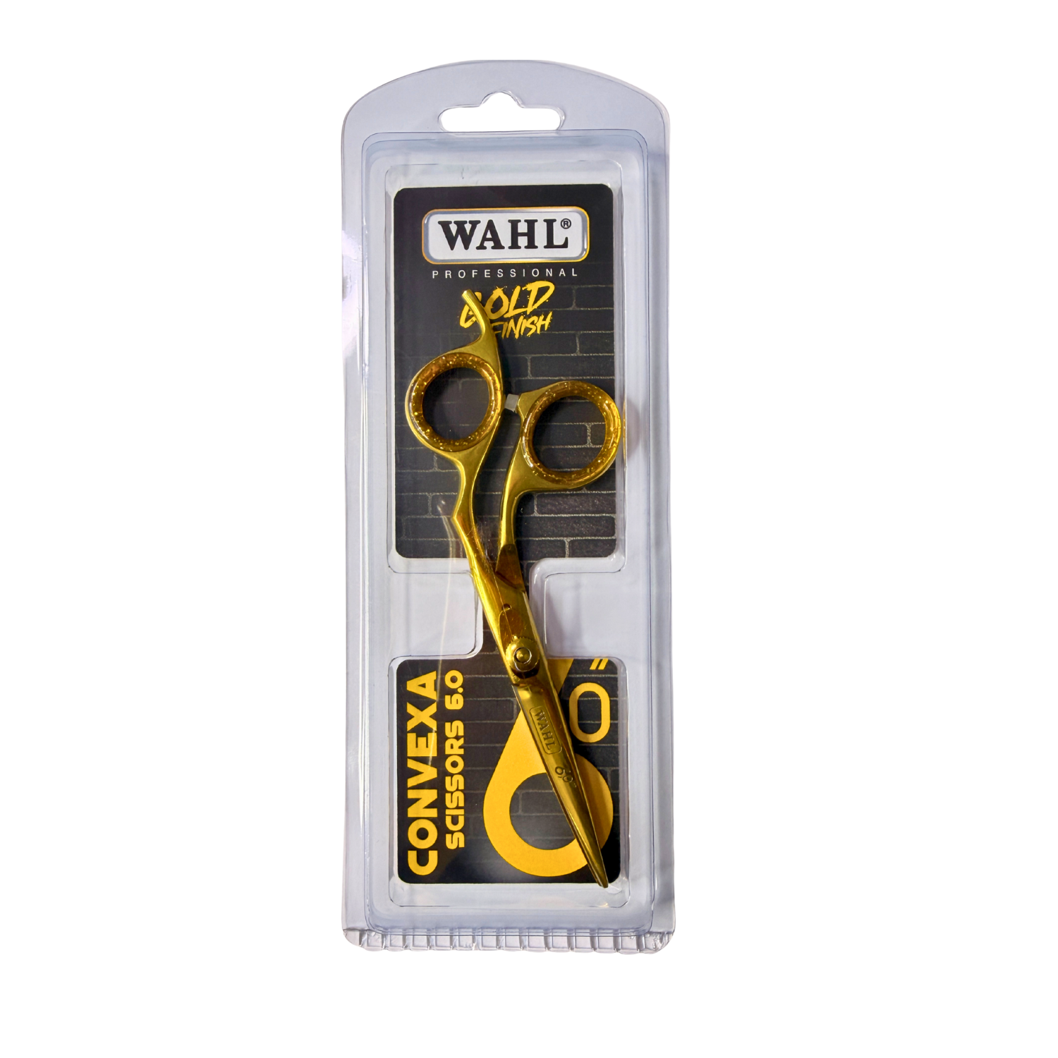 Wahl Tijera Profesional 6" Filo Navaja Dorado