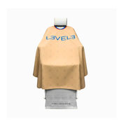 Capa de Corte Profesional Level 3 - Cuello de Goma - Beige