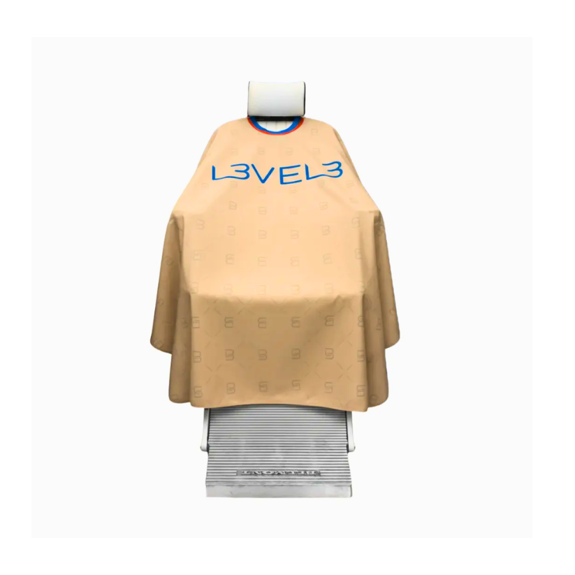Capa de Corte Profesional Level 3 - Cuello de Goma - Beige