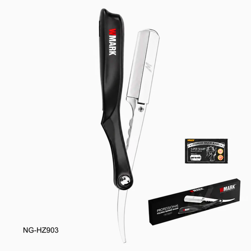 Navaja Profesional de Afeitar WMark NG-HZ903 con Cierre Magnético
