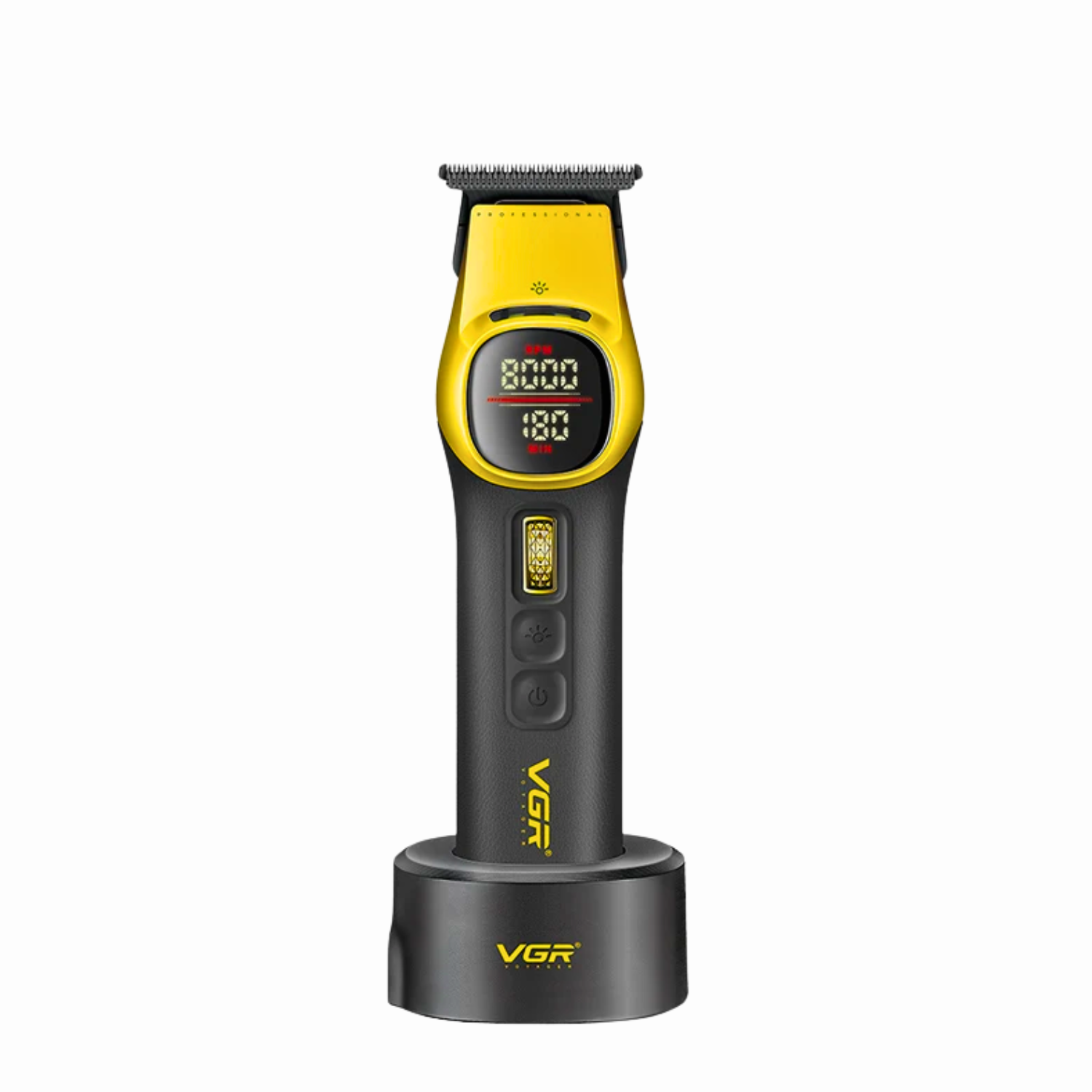 Maquina Trimmer Profesional VGR V885T 8000RPM Amarillo