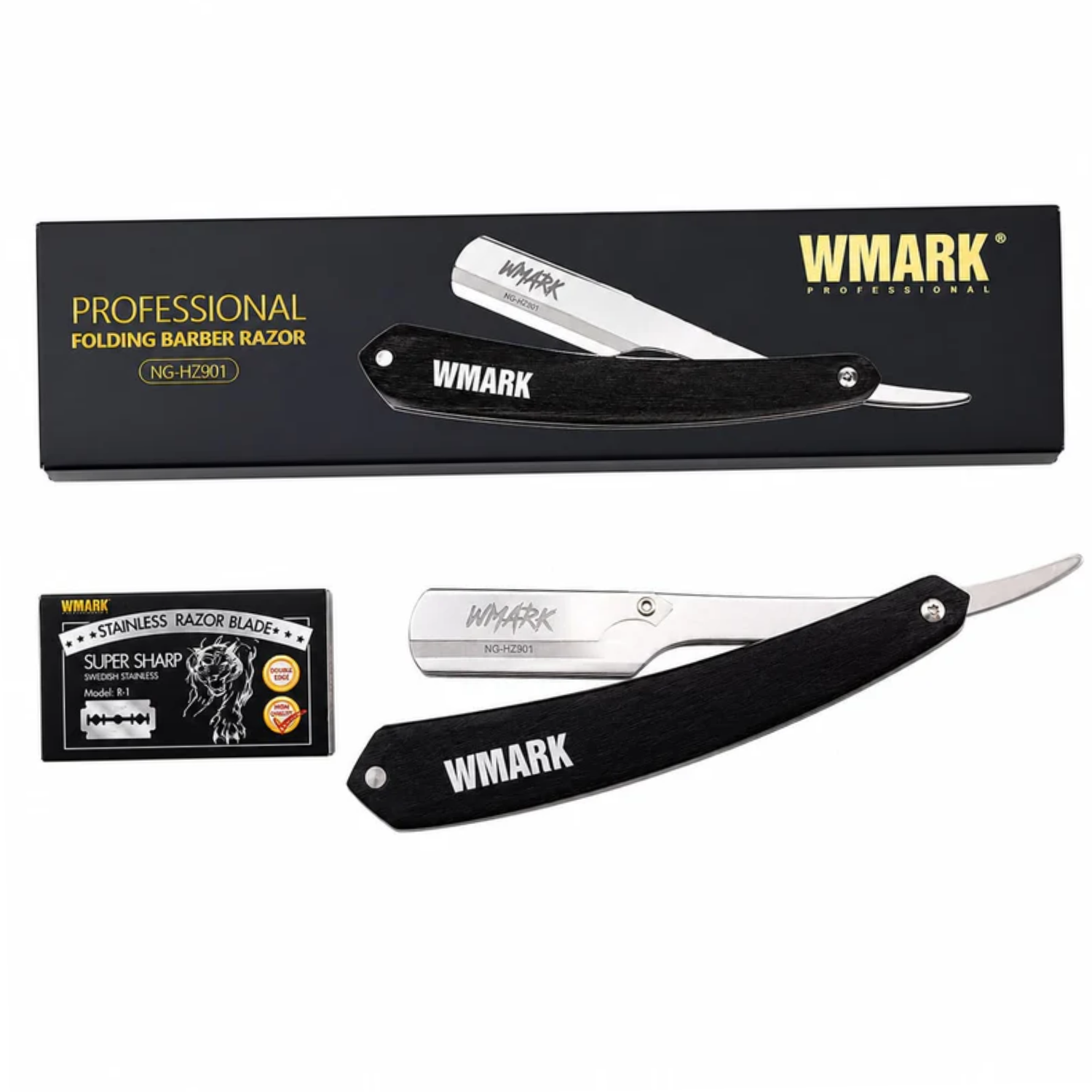 Navaja Profesional WMARK NG-HZ901 Mango de Madera