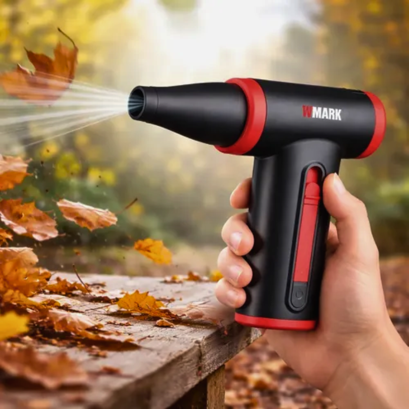 Soplador Wmark Turbo Portátil 130000 rpm Negro - siemprecompra