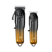 Kit Máquina Barbería Clipper Trimmer VGR V-646 Dorado - siemprecompra