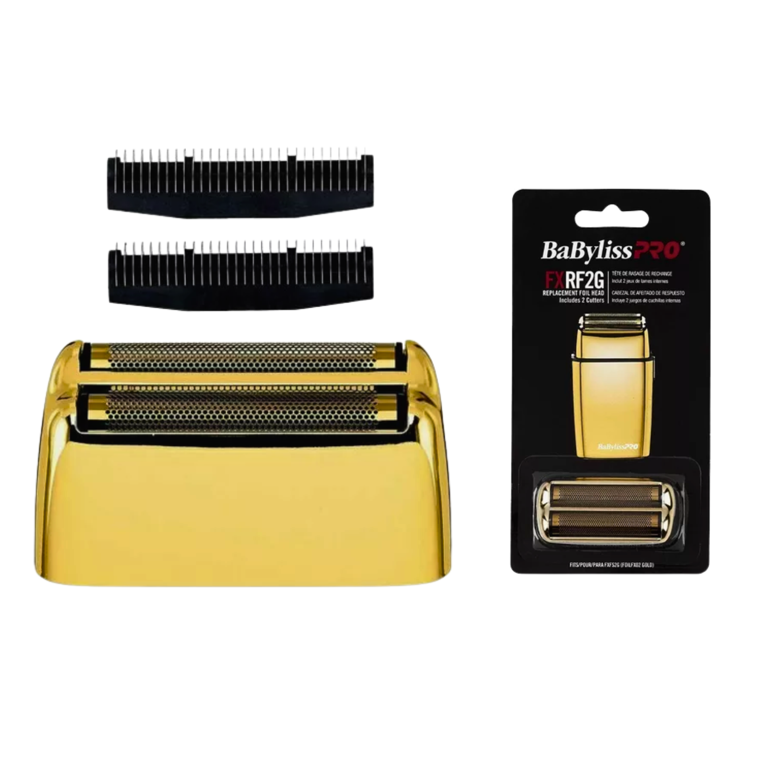 Repuesto De Shaver Afeitadora Babyliss Cabezal Y Cuchillas GOLD