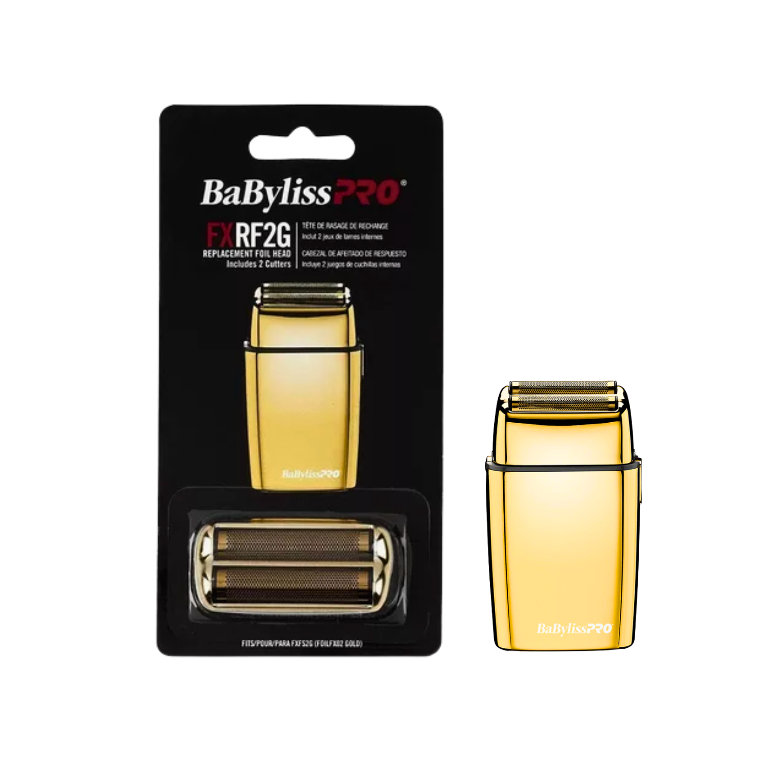 Repuesto De Shaver Afeitadora Babyliss Cabezal Y Cuchillas GOLD