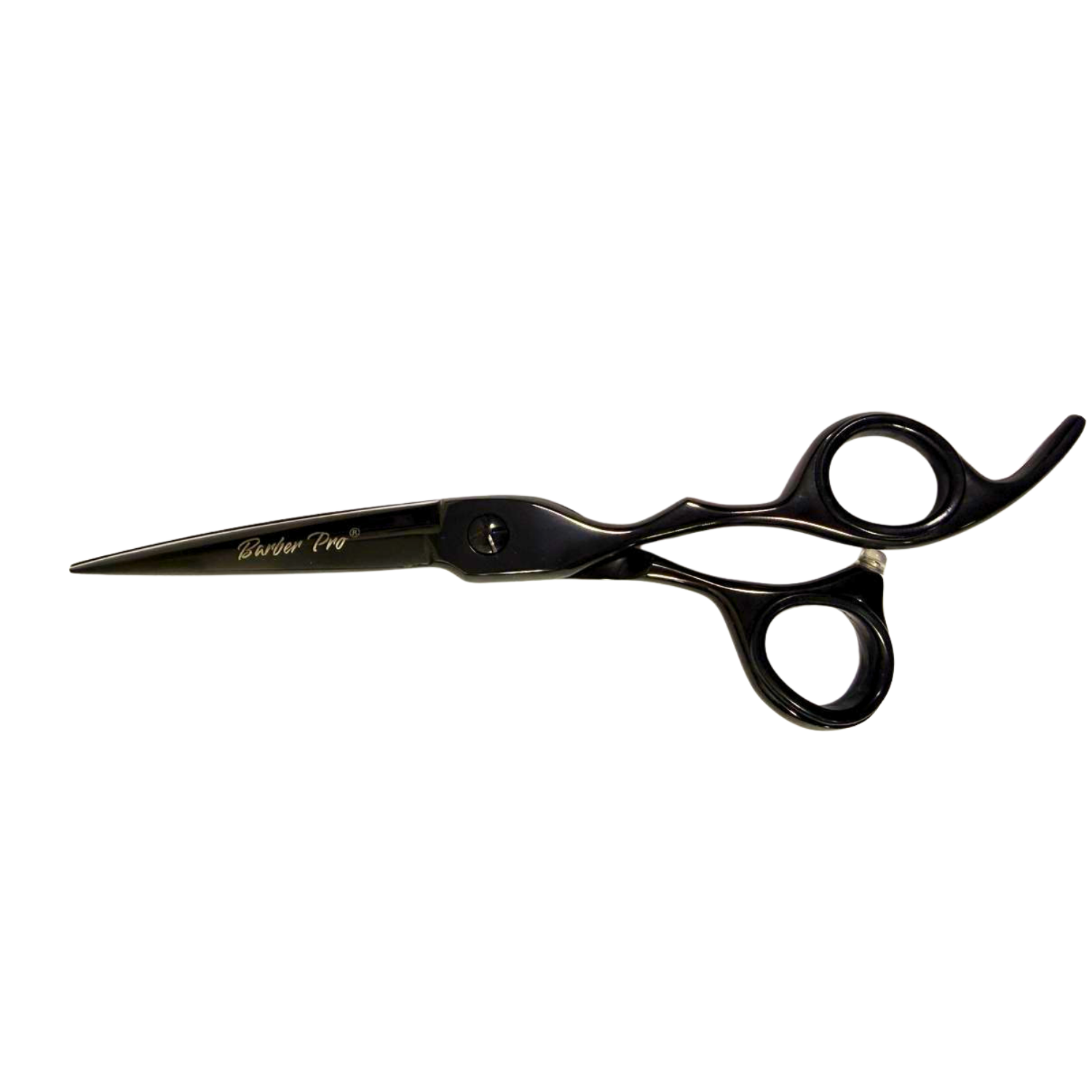 Tijera Profesional Peluquería BARBER PRO 6.5" Filo Navaja Negro - siemprecompra
