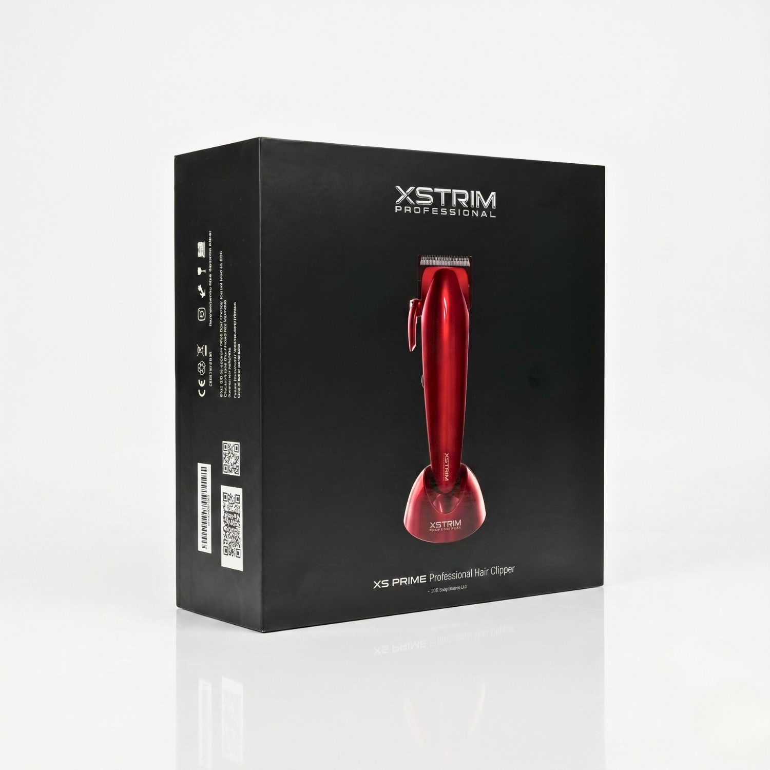 Máquina Cortapelo Profesional Xstrim Prime Rojo - siemprecompra