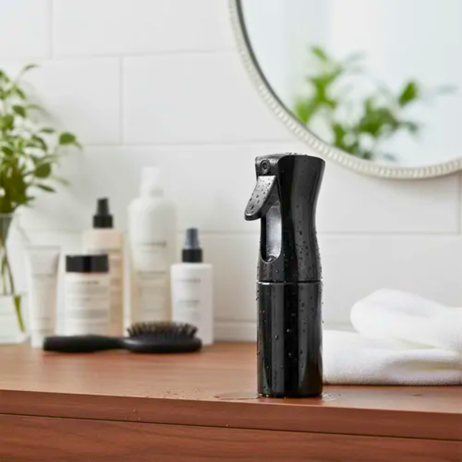 Rociador Pulverizador Atomizador Profesional Negro 300ml TRIMX