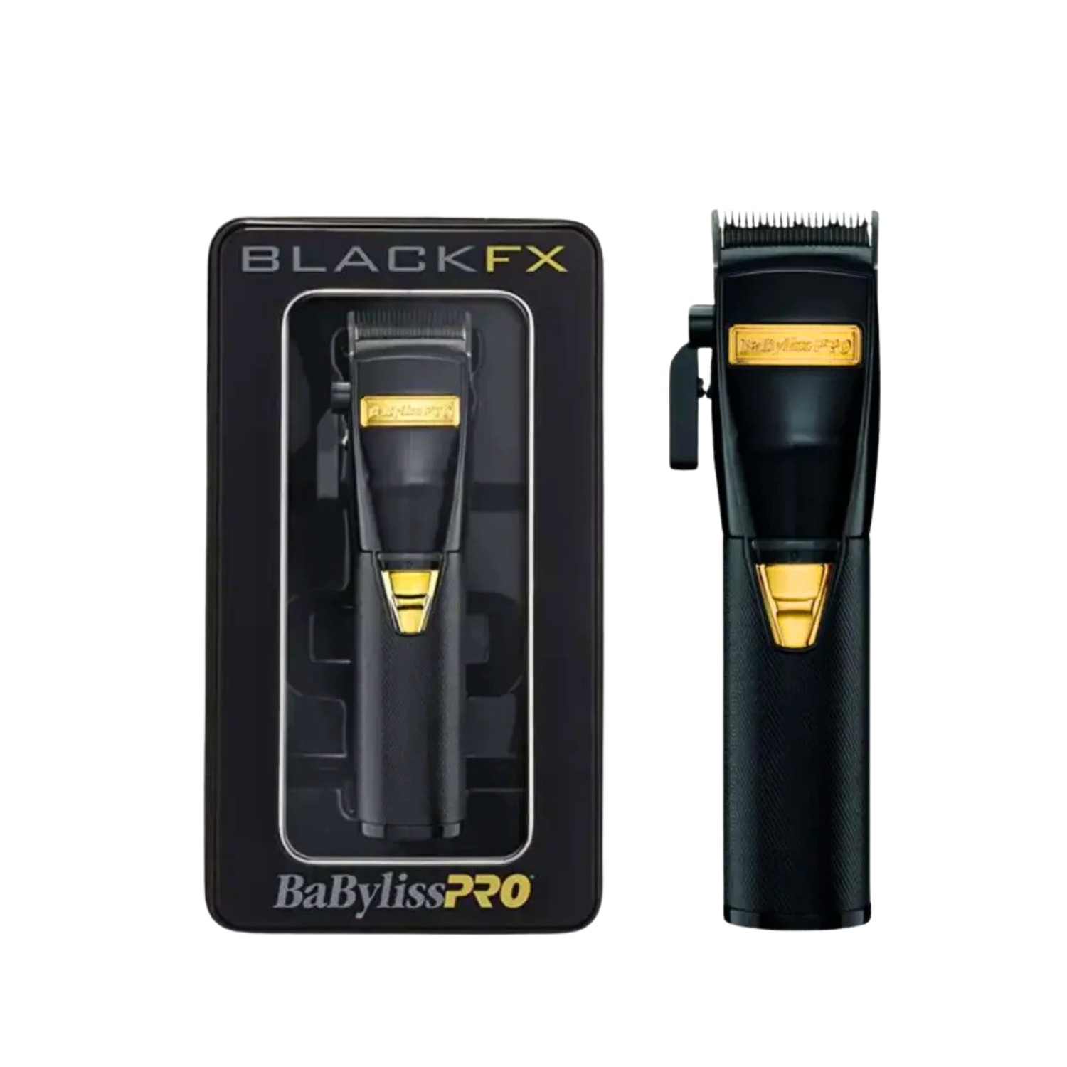 Cortadora de pelo BaBylissPRO Gold Negra BlackFX inalámbrica - siemprecompra