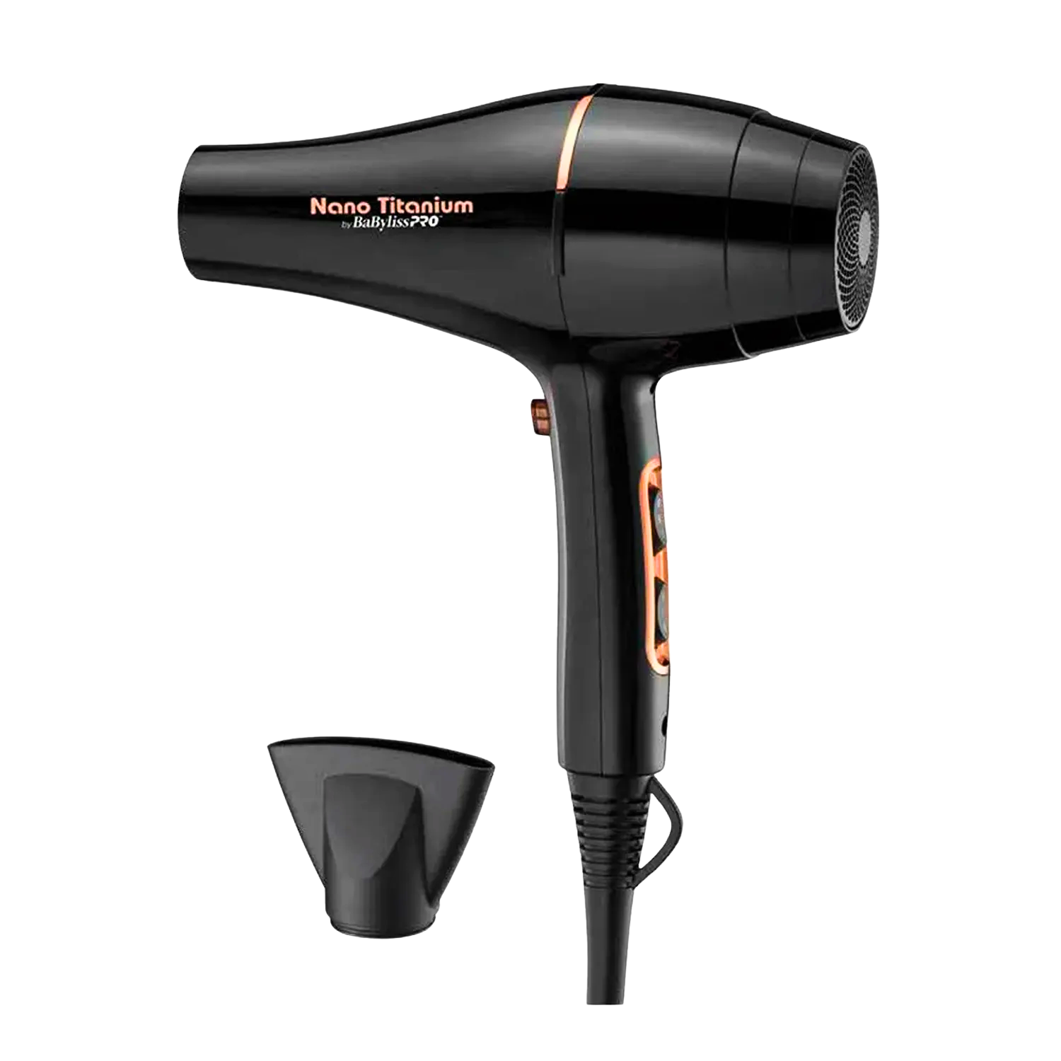 Secador de pelo BaBylissPRO Nano Titanium Gold Black 2000w - siemprecompra