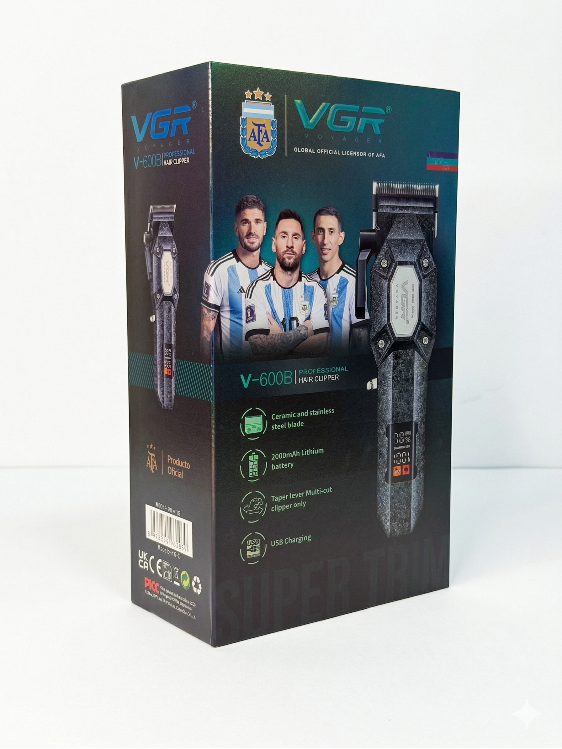 Máquina De Cortar Pelo Profesional Vgr V-600 7000rpm - siemprecompra