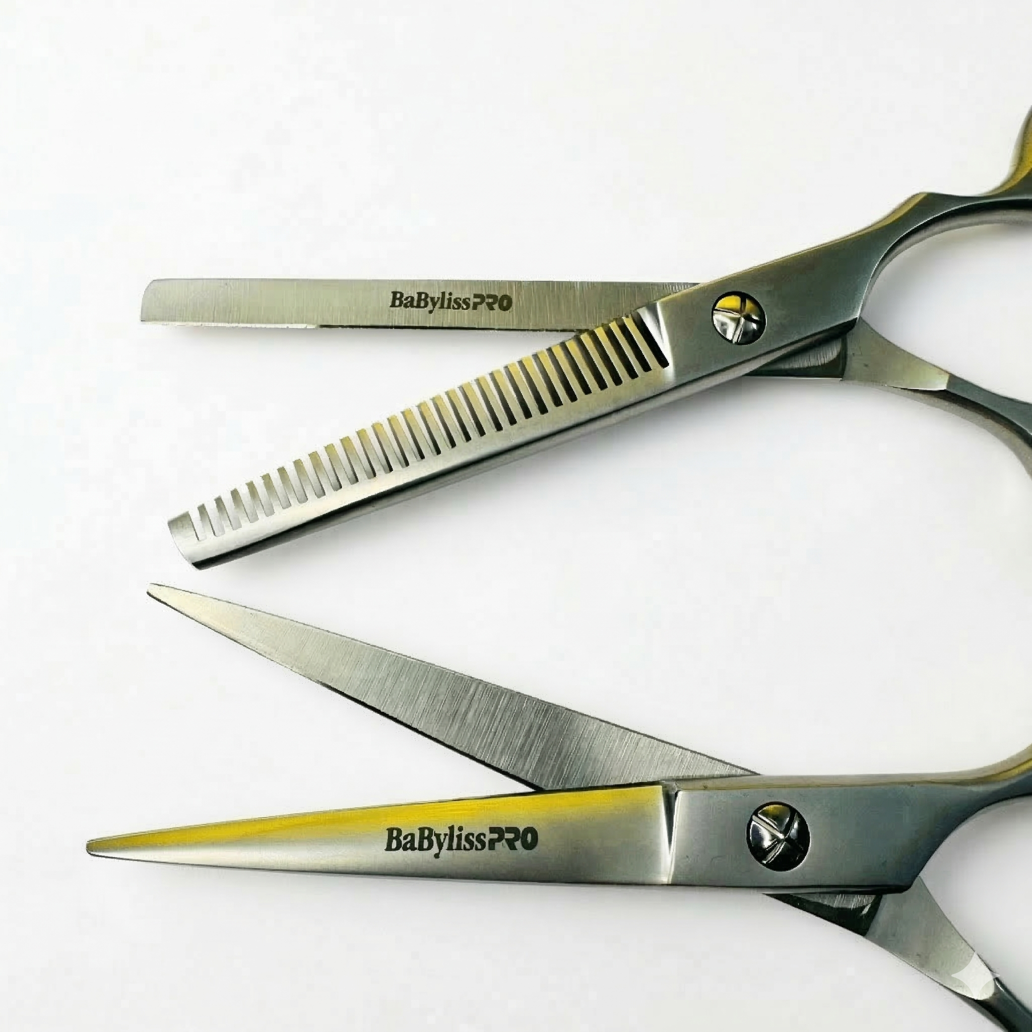 Tijera Peluquería BaBylissPRO 6" Filo Navaja y Esculpidora - siemprecompra