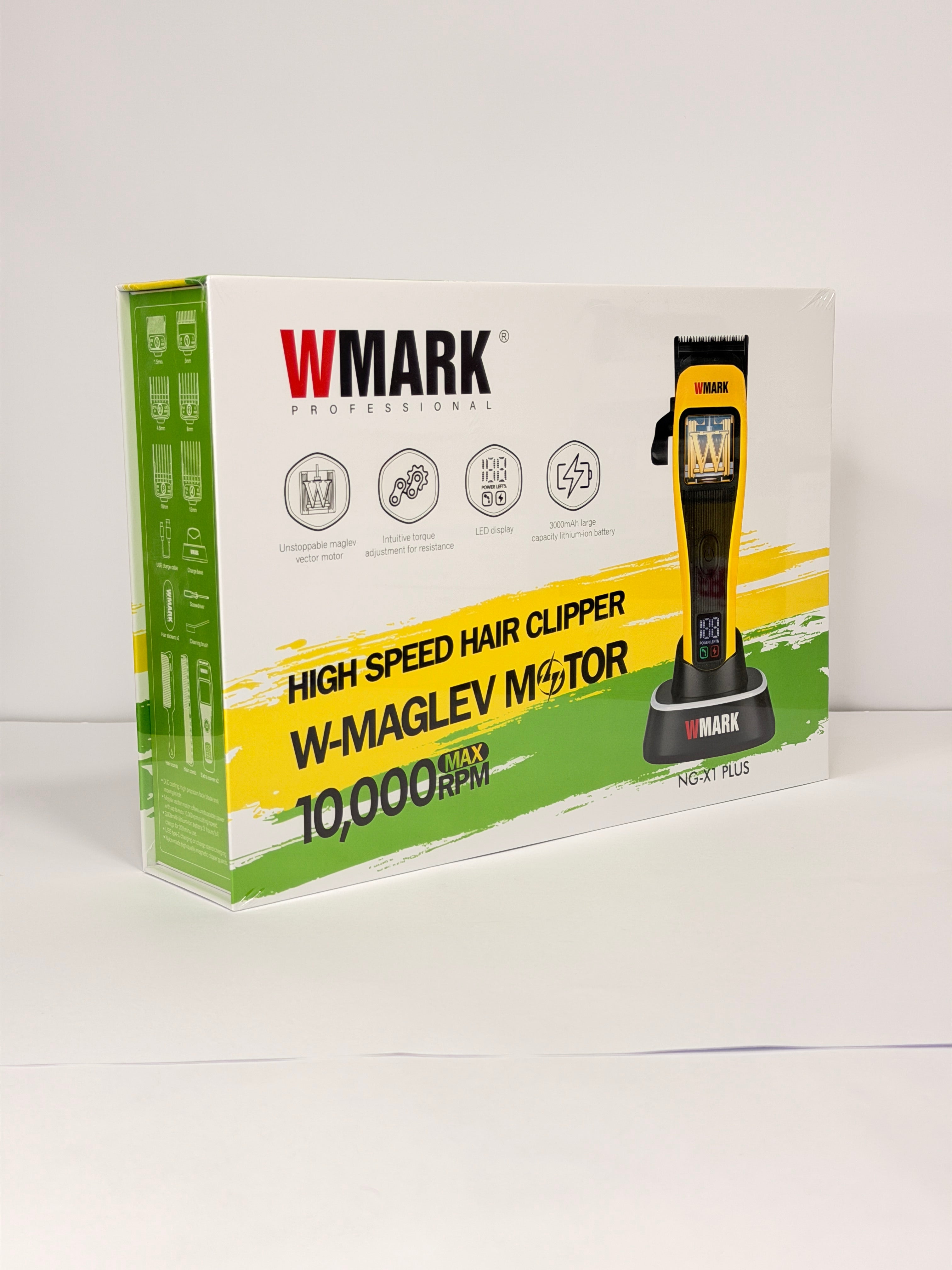Cortadora Profesional WMARK NG-X1 PLUS Gold Edition - Motor Vectorial 10000 RPM