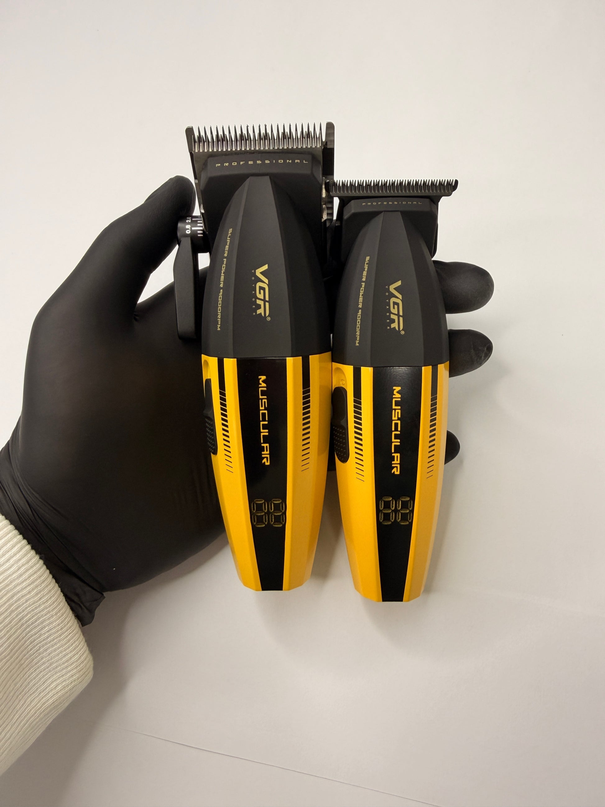 Barber Combo VGR Muscular V-285 + V-285T Profesional 9000 Rpm - siemprecompra