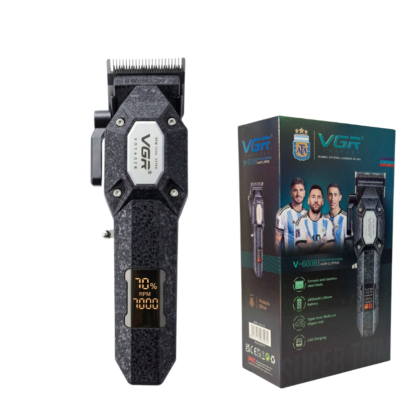 Máquina De Cortar Pelo Profesional Vgr V-600 7000rpm - siemprecompra