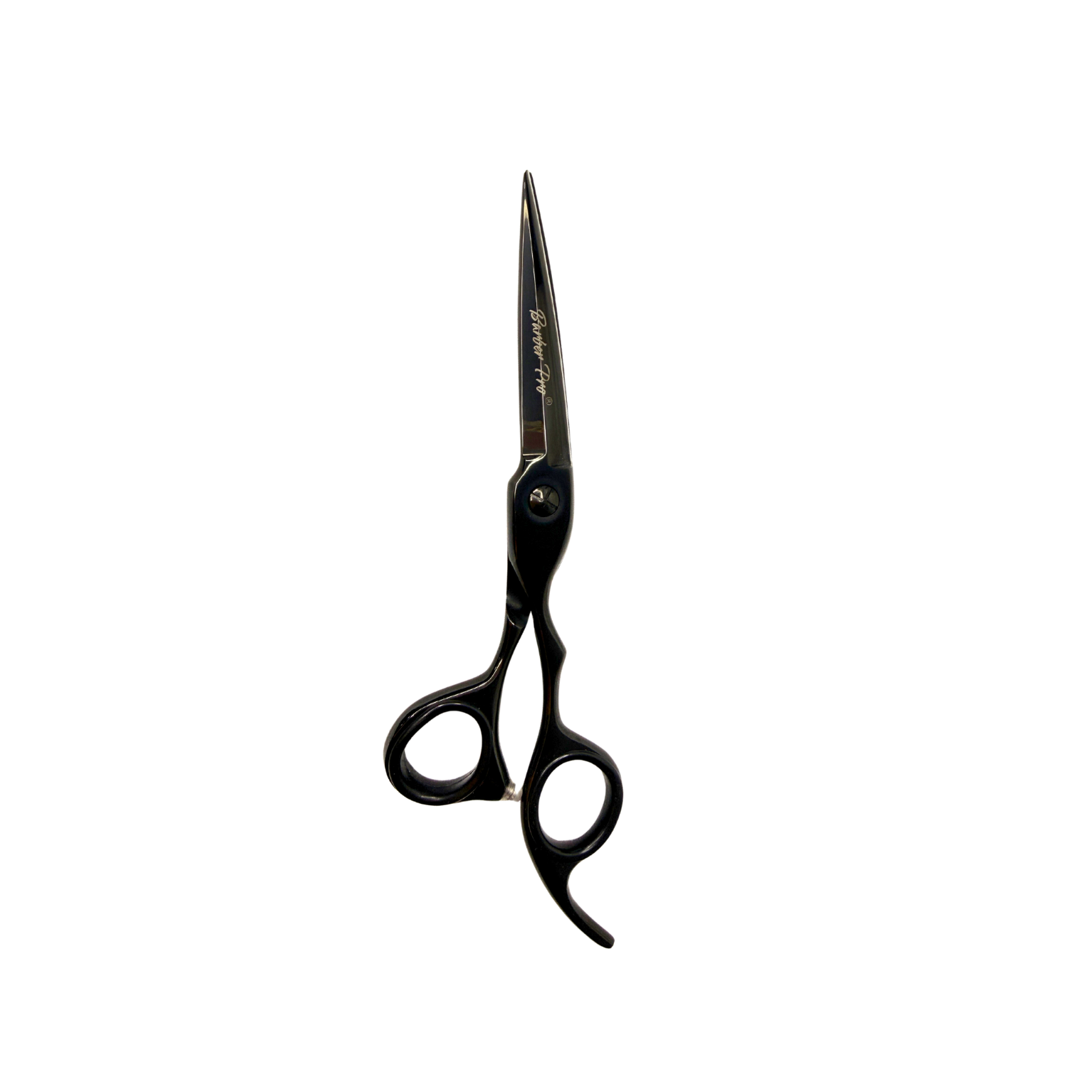 Tijera Profesional Peluquería BARBER PRO 6.5" Filo Navaja Negro - siemprecompra