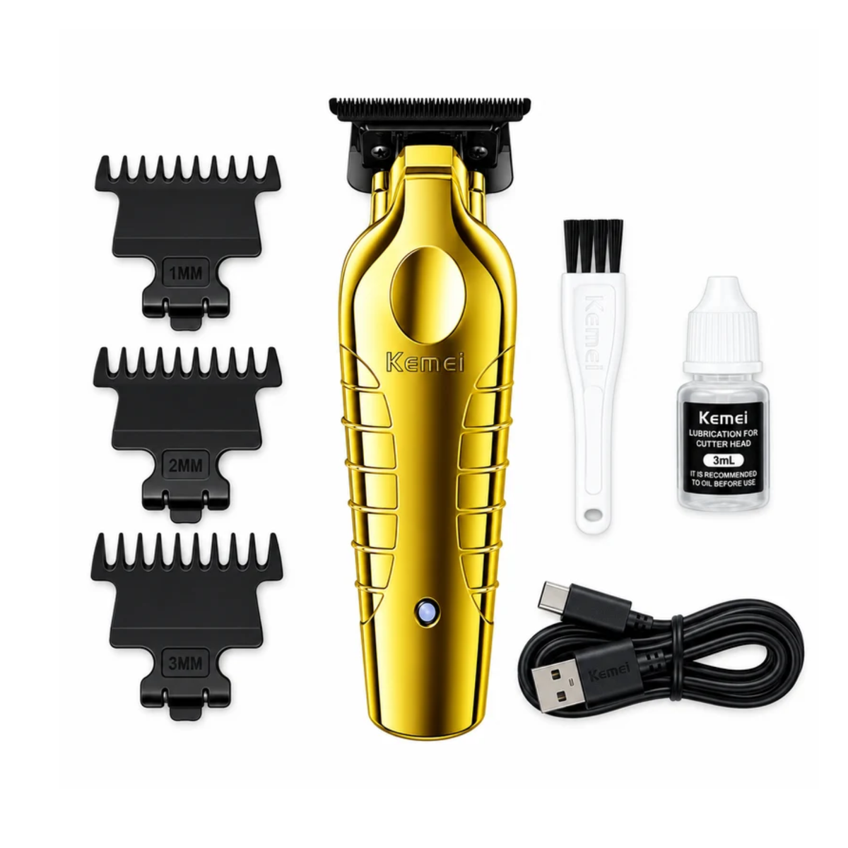 Kemei 2299 Trimmer Profesional KM-2299 Dorado
