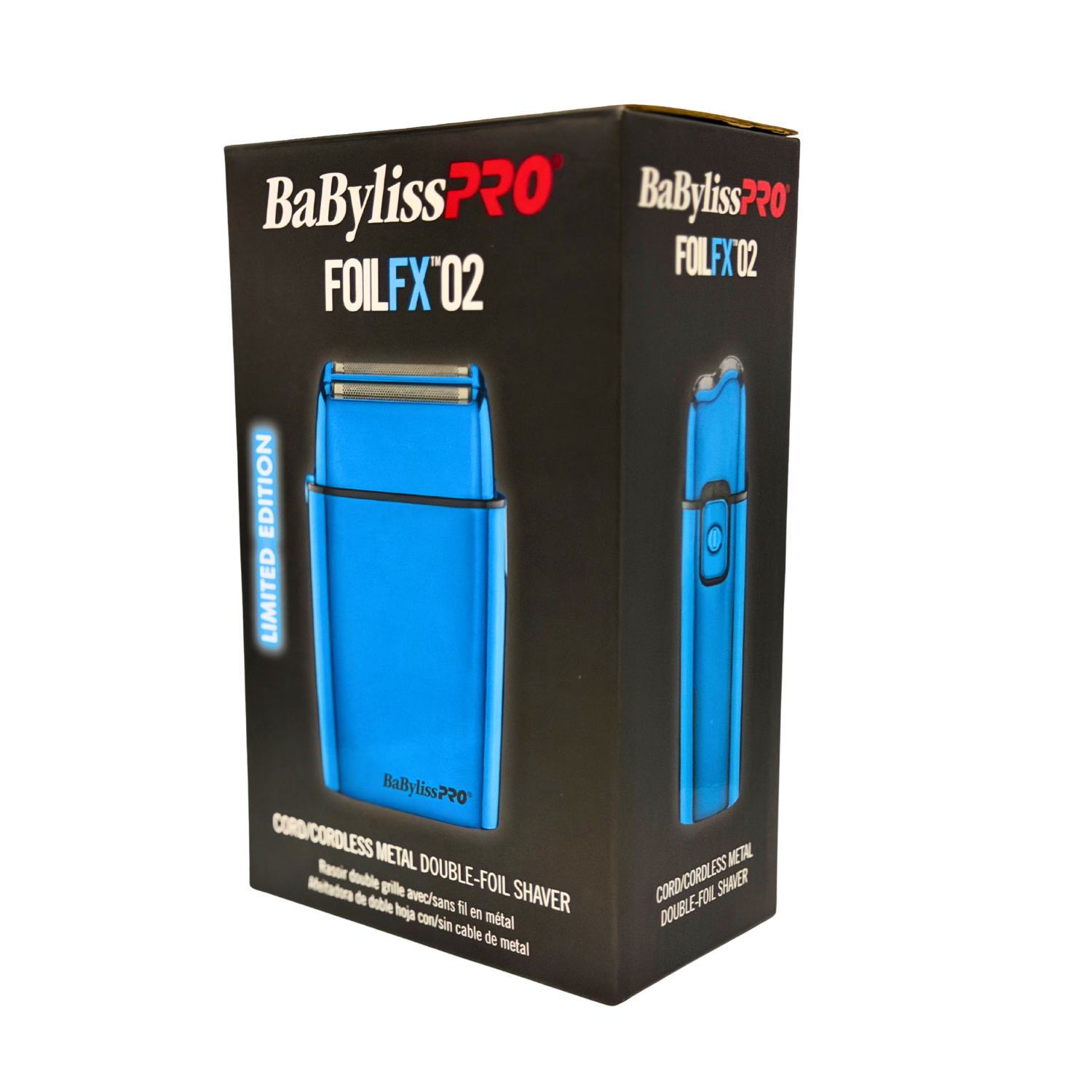 Afeitadora Profesional BaBylissPRO Foil FX02 – Edición Limitada Azul