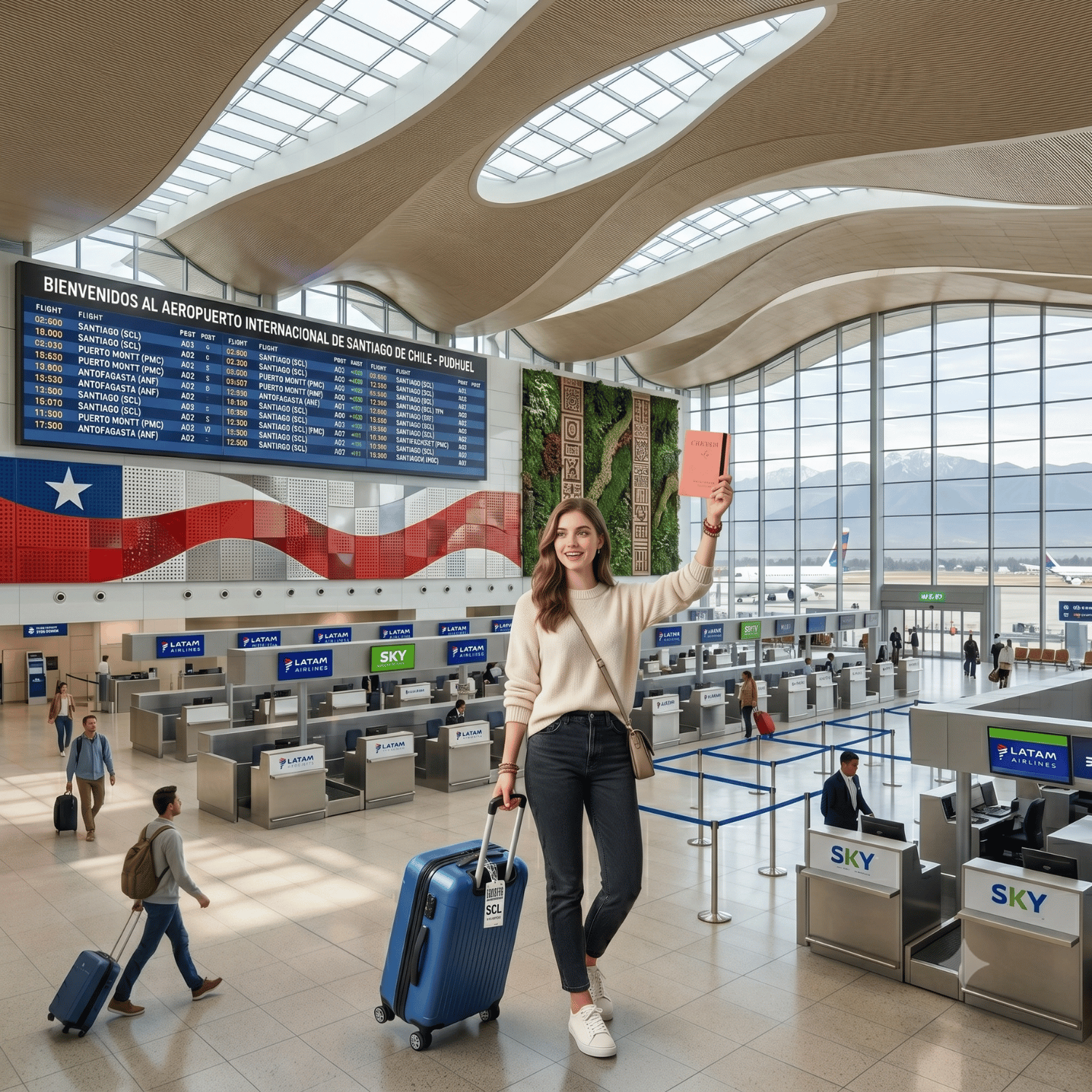 Porta Pasaporte Documentos Funda Protectora Viaje Con Rfid Rosa - siemprecompra
