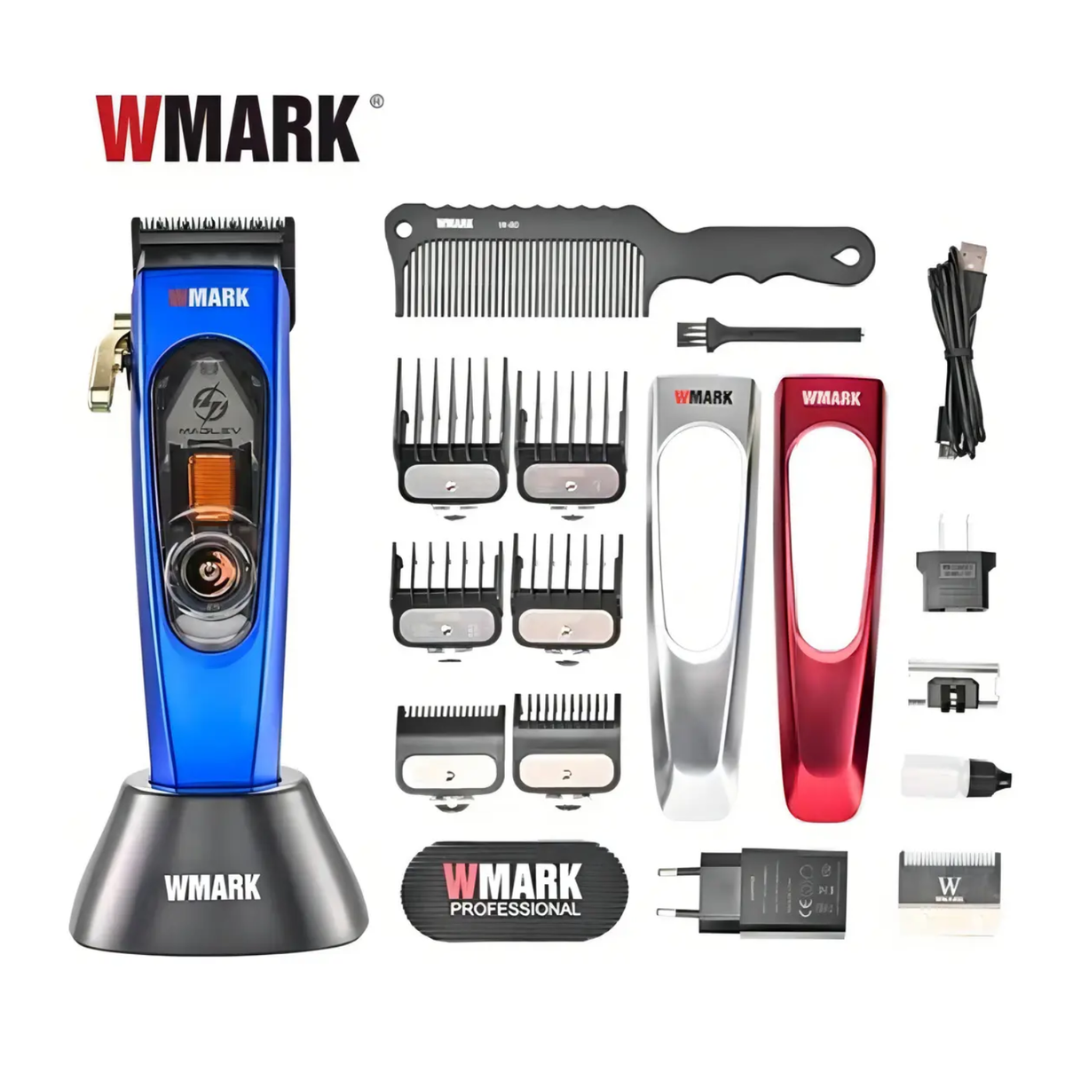 Máquina Cortadora De Pelo Wmark NG-9004 Profesional 10000 Rpm Motor Magnético