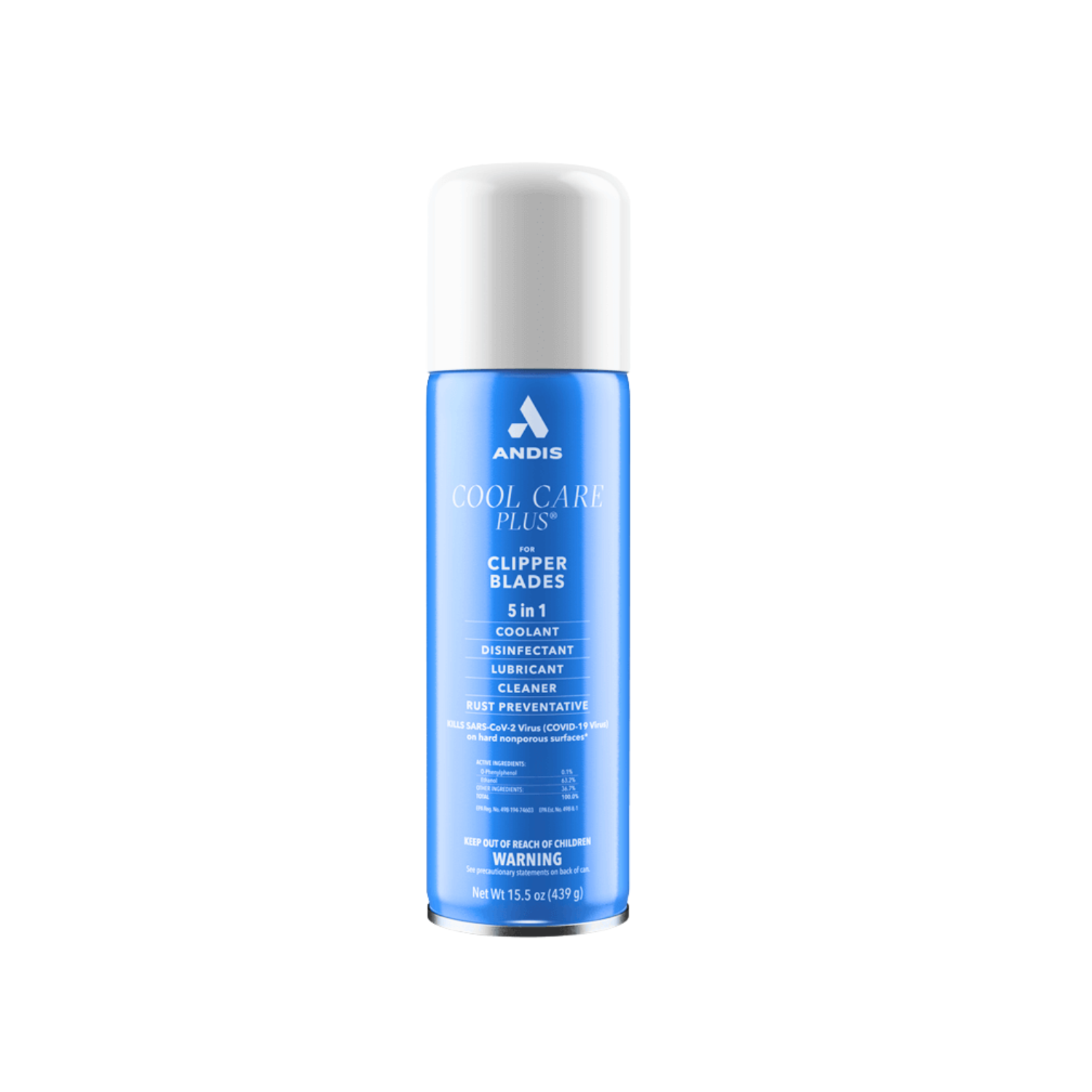 Cool Care 5 En 1 Lubricante Enfriador Cuchilla Andis 439g - siemprecompra